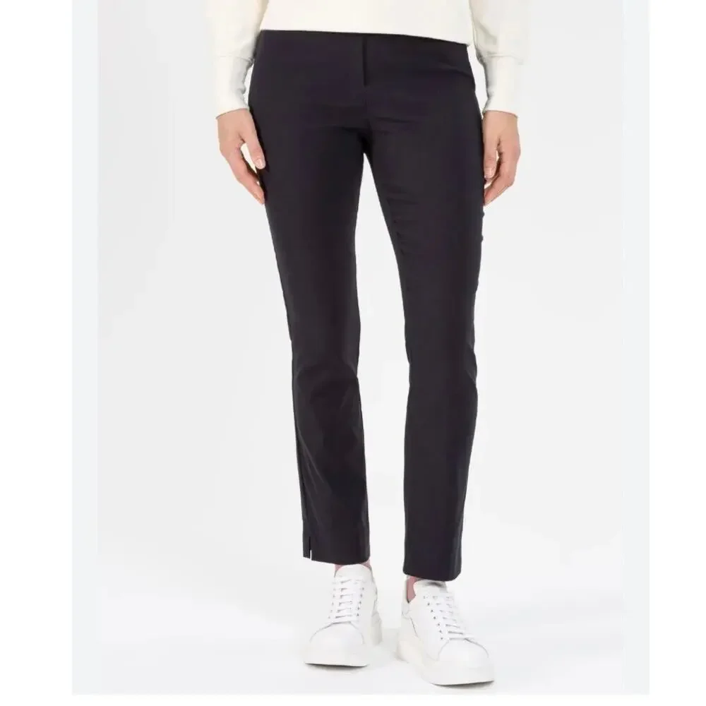 Stehmann Minimalist  Ina 740 in Black The Perfect Pull On Trouser Pants 29″ Leg - Picture 2 of 15